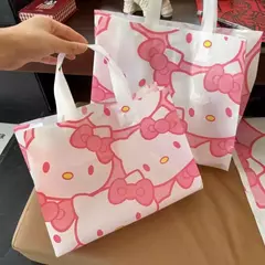 Bolsa con manija diseño Kitty. Varios tamaños. Precio por unidad. en internet