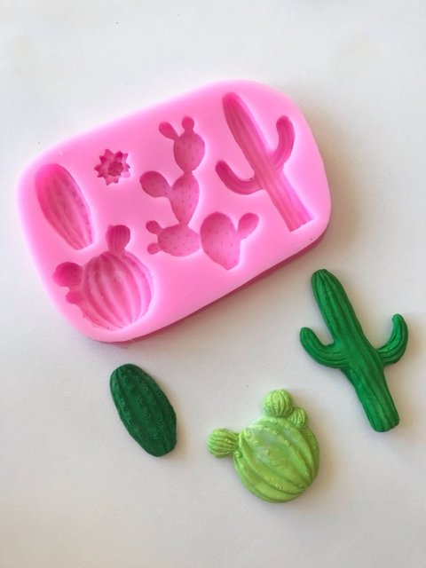 Molde de silicona Cactus