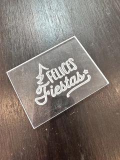Texturizador “Felices fiestas y amor”