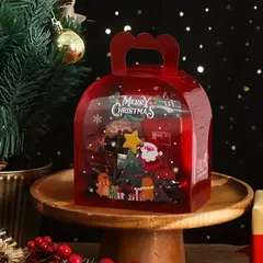 Caja acetato Navidad. Precio por unidad. en internet