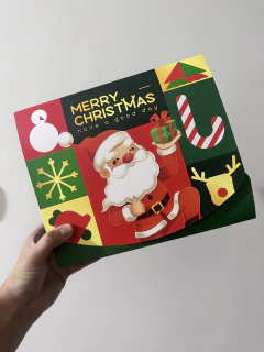 Caja navidad grande. Precio por unidad.