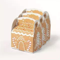 Caja casita navideña dos modelos. Precio por navidad. - comprar online