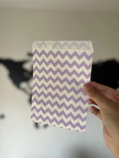 Sobre de papel zigzag. 13x17,5 cms. Precio por unidad - tienda online