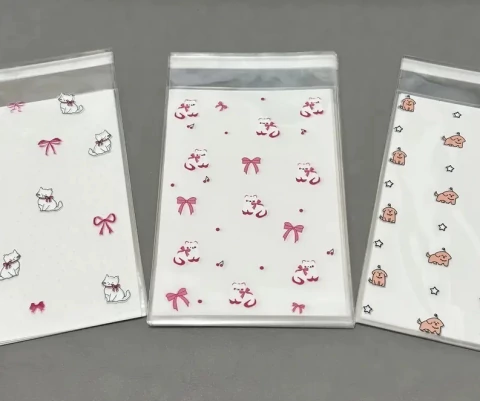 Bolsa opp rectangular diseño gatos y perritos. Precio x 10 unidades. - comprar online