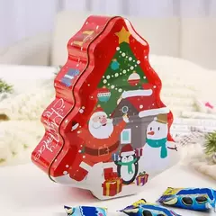 Lata Navidad. Precio por unidad.