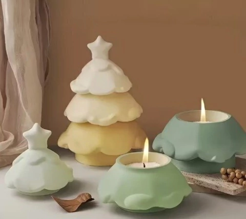 Molde de silicona para VELA/ PINO ENCASTRABLE