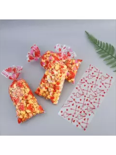 Bolsa diseño San Valentin. Pack por 10 unidades. - Capkelitos