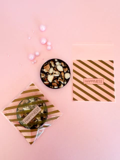 Bolsa opp "Happiness" 7x7 cms. Pack por 10 unidades. en internet