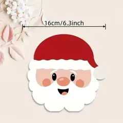 Servilletas cara de papá noel en internet