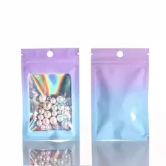 Bolsa con cierre hermético degradé Lila-celeste. Varios colores. Precio por unidad. - comprar online