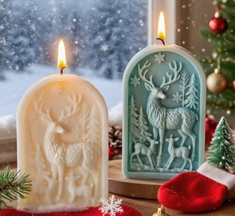 Molde de silicona para VELA/ RENO