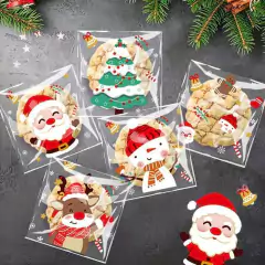 Bolsa opp "Navidad 5 modelos diferentes. Pack por 10 unidades.