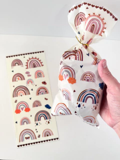 Bolsa arcoiris. Pack por 10 unidades.