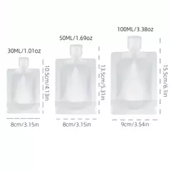 Envase Doypack con tapa. 3 tamaños. Precio por unidad. - tienda online