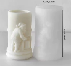 Molde de silicona para VELA/ NOEL 6 - Capkelitos