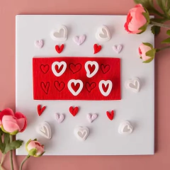 Set de 10 minicortantes corazones - tienda online