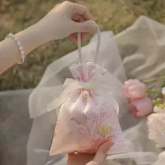 Bolsa de tela de saten. Varios colores disponibles. Precio por unidad. - tienda online