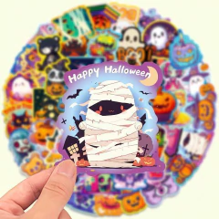 Pack 50 stickers halloween - tienda online