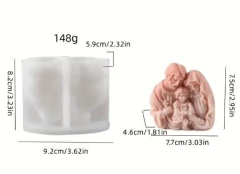 Molde de silicona para VELA/ Pesebre 2 - comprar online