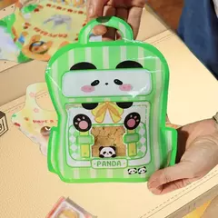 Imagen de Bolsa doypack con forma de Mochila. Temática animalitos. Precio por unidad.