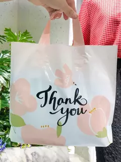 Bolsa con manija "thank you". Varias medidas. Precio por unidad. - tienda online