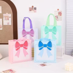Bolsa de friselina con estampa moño. Precio por unidad. - comprar online