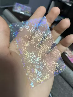 Bolsa translucida con diseños holograficos 6x9 cms. Pack por 10 unidades. - Capkelitos