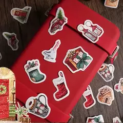 Pack con 46 stickers Navidad - Capkelitos