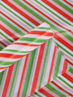 Papel seda lineas navideñas. Pack por 10 unidades.