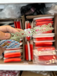 Imagen de Washi tape "simil puntilla". Precio por unidad.