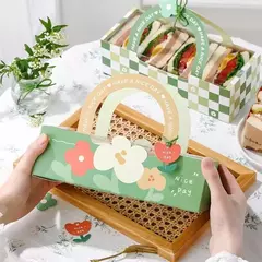 Caja maleta cuadrille ó flores. Precio por unidad. - comprar online