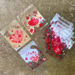 Bolsa opp "San valentin”. Pack por 10 unidades. - Capkelitos