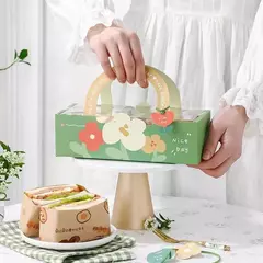 Caja maleta cuadrille ó flores. Precio por unidad. - Capkelitos