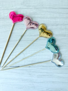 Pinchos Corazon. Pack por 5 unidades. - comprar online