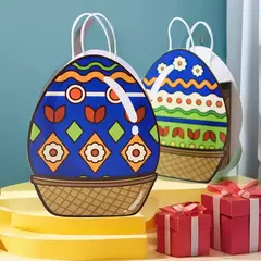 Bolsa de papel con fuelle. Huevo en canasta. Precio por unidad. en internet