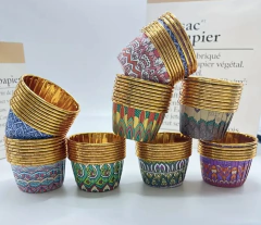 Contenedor circular de papel estampado. Precio por unidad. - comprar online