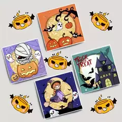 Bolsa opp "Halloween”. Pack por 10 unidades. - Capkelitos