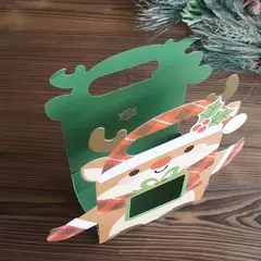 Caja navidad noel o reno. Precio por unidad. - Capkelitos