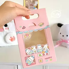 Bolsa con visor "Maquina de Peluches". 8 diseños disponibles. Precio por unidad. - tienda online