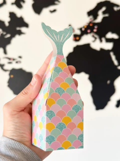 Caja cola de sirena. Precio por unidad. - comprar online