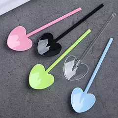 Cucharas con forma de corazón. Pack x 10 unidades. - comprar online