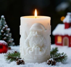 Molde de silicona para VELA/ NOEL 4