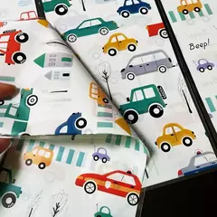 Bolsa “Autitos” de 12x27 cms. Pack x 10 unidades. - Capkelitos