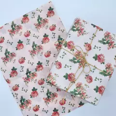 Papel seda flores grandes. Pack por 2 unidades. - Capkelitos