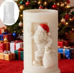Molde de silicona para VELA/ NOEL 6 - tienda online