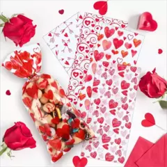 Bolsa diseño San Valentin. Pack por 10 unidades. - comprar online