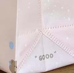 Bolsa de friselina estampada "ositos". Precio por unidad. - tienda online