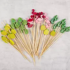 Pinchos "tropical". Pack por 10 unidades. - comprar online