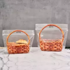 Bolsa doypack transparente "Canasta". Precio por unidad. - comprar online