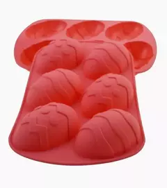 Molde de silicona huevo de pascua decorado en internet